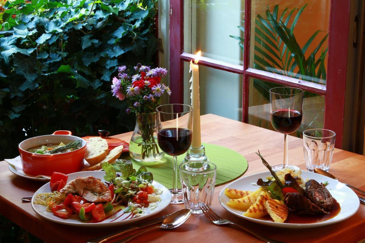 Altstadtwohnung Kromers & Restaurant Erfurt Eksteriør bilde